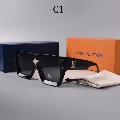 2026 new square frame unisex sunglasses 1486