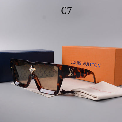 2026 new square frame unisex sunglasses 1486