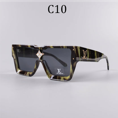 2026 new square frame unisex sunglasses 1486