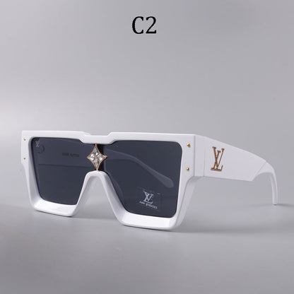 2026 new square frame unisex sunglasses 1486