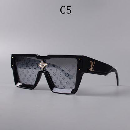 2026 new square frame unisex sunglasses 1486