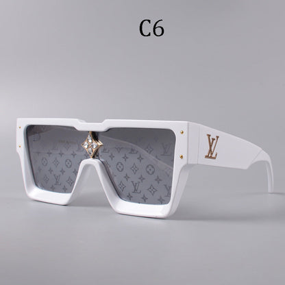 2026 new square frame unisex sunglasses 1486