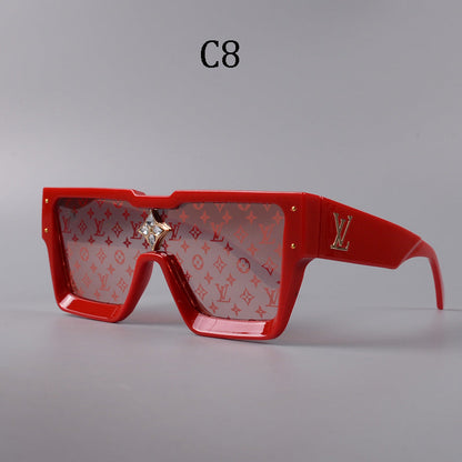 2026 new square frame unisex sunglasses 1486