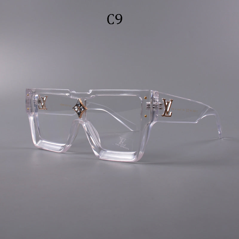 2026 new square frame unisex sunglasses 1486